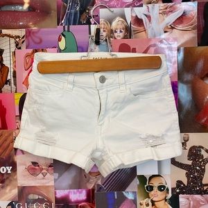 White Pacsun shorts - size 22